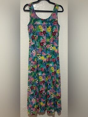 Big Hed Designs Floral Maxi Sundress